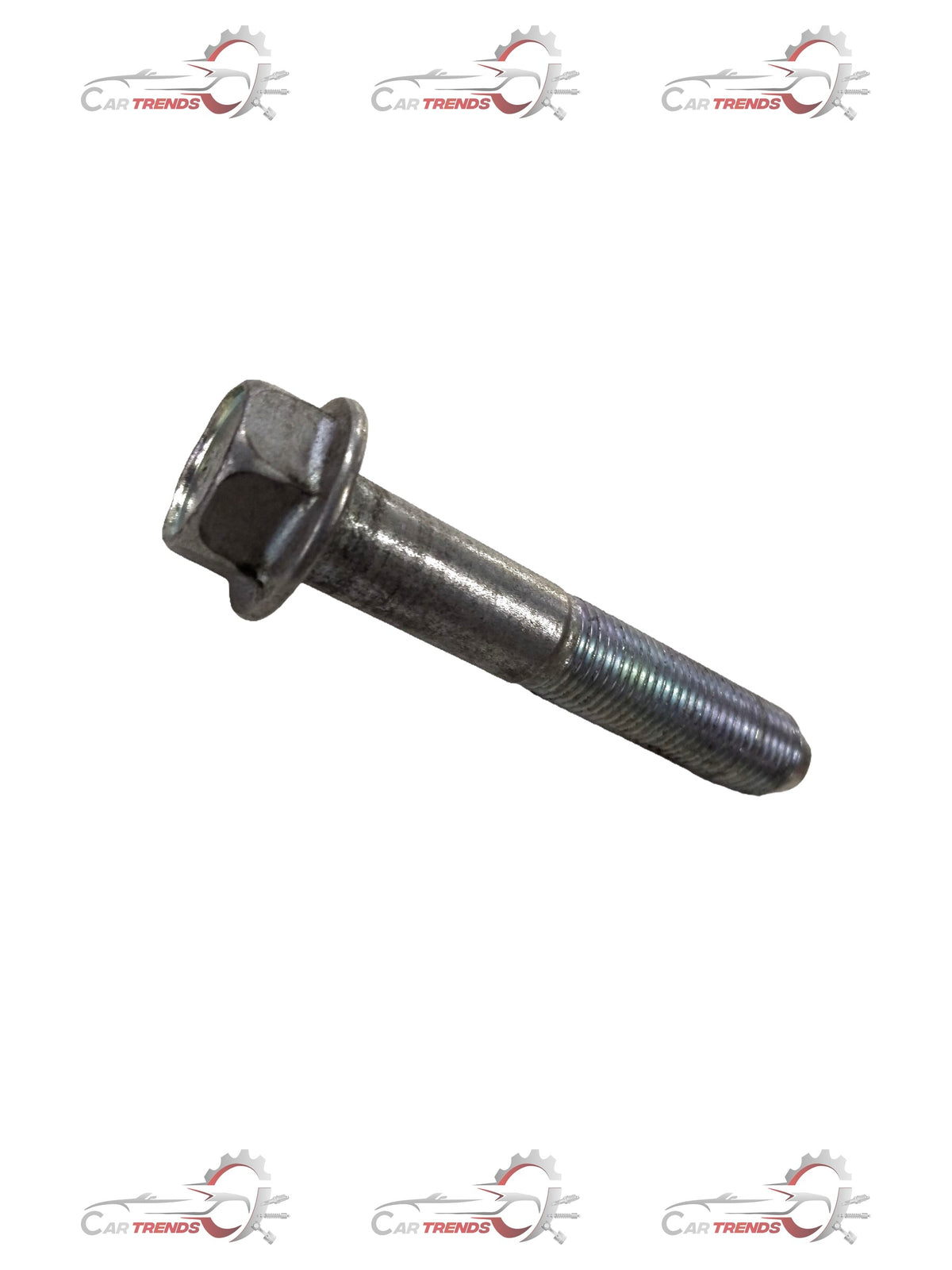 Hexagon flange bolt for Chevrolet Optra by CarTrends, showing the metallic bolt with flange and hex head.