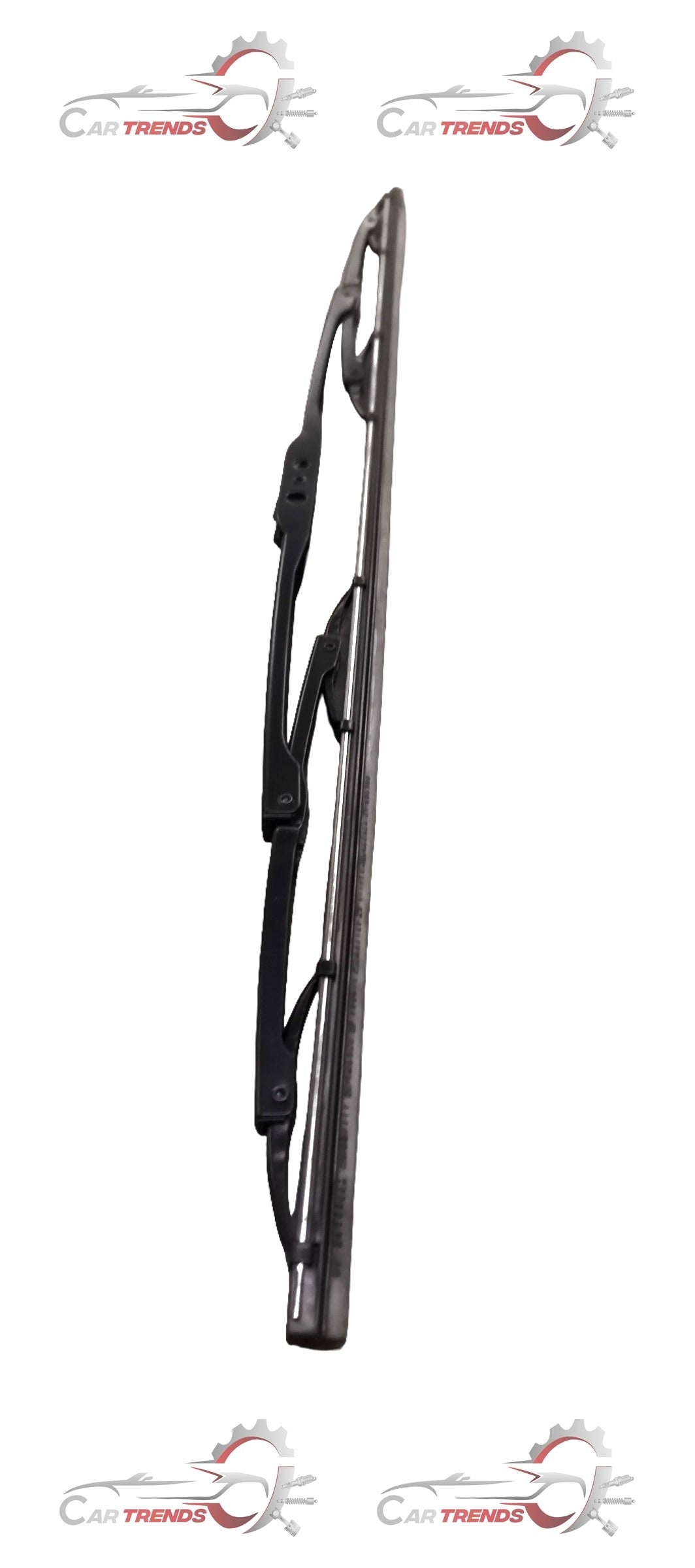 Couzzo 22-inch aftermarket wiper blade with black rubber and metal frame for clear windshield visibility.