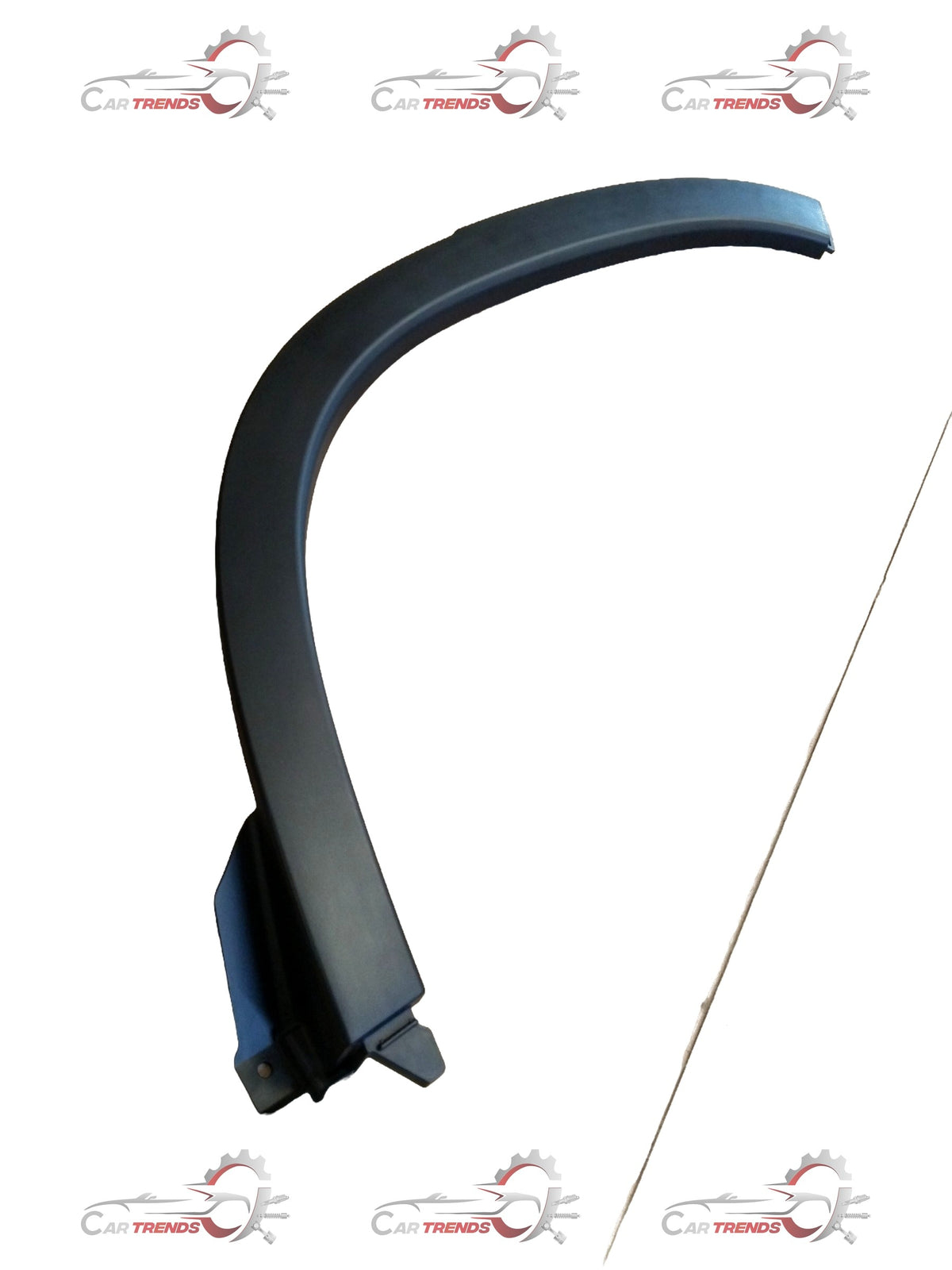 Maruti Suzuki rear left fender splash guard for Swift, Dzire, Baleno, Ertiga, and Brezza vehicles showing the black splash shield.
