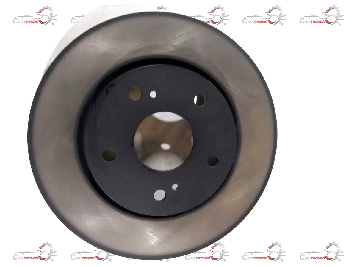 Front disc brake for Maruti Suzuki Swift, Dzire, Baleno, showing the metal disc and brake caliper assembly.