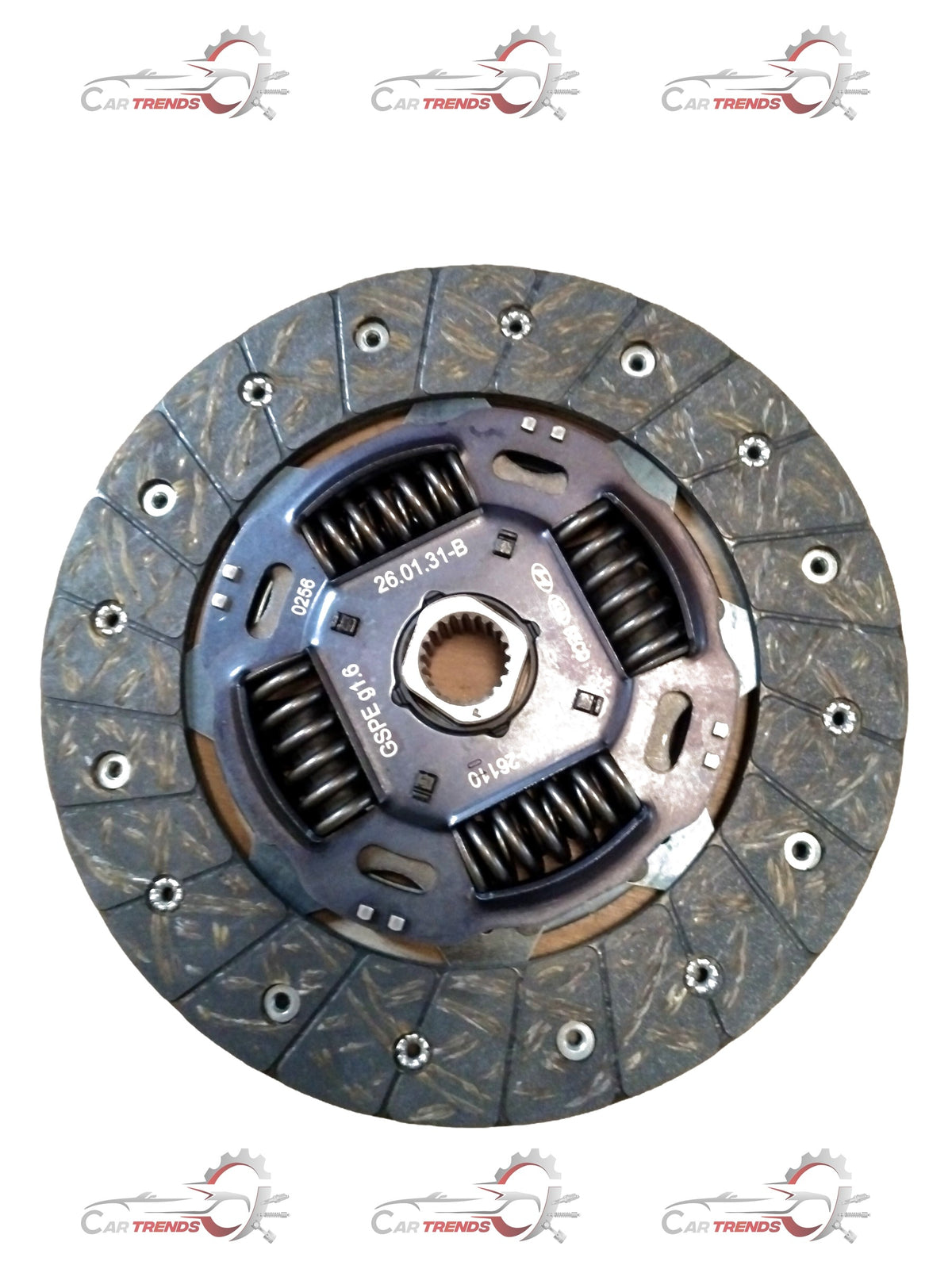 Hyundai Creta clutch plate for 2018-2020 petrol models, part #4110026110, shown in a detailed view.