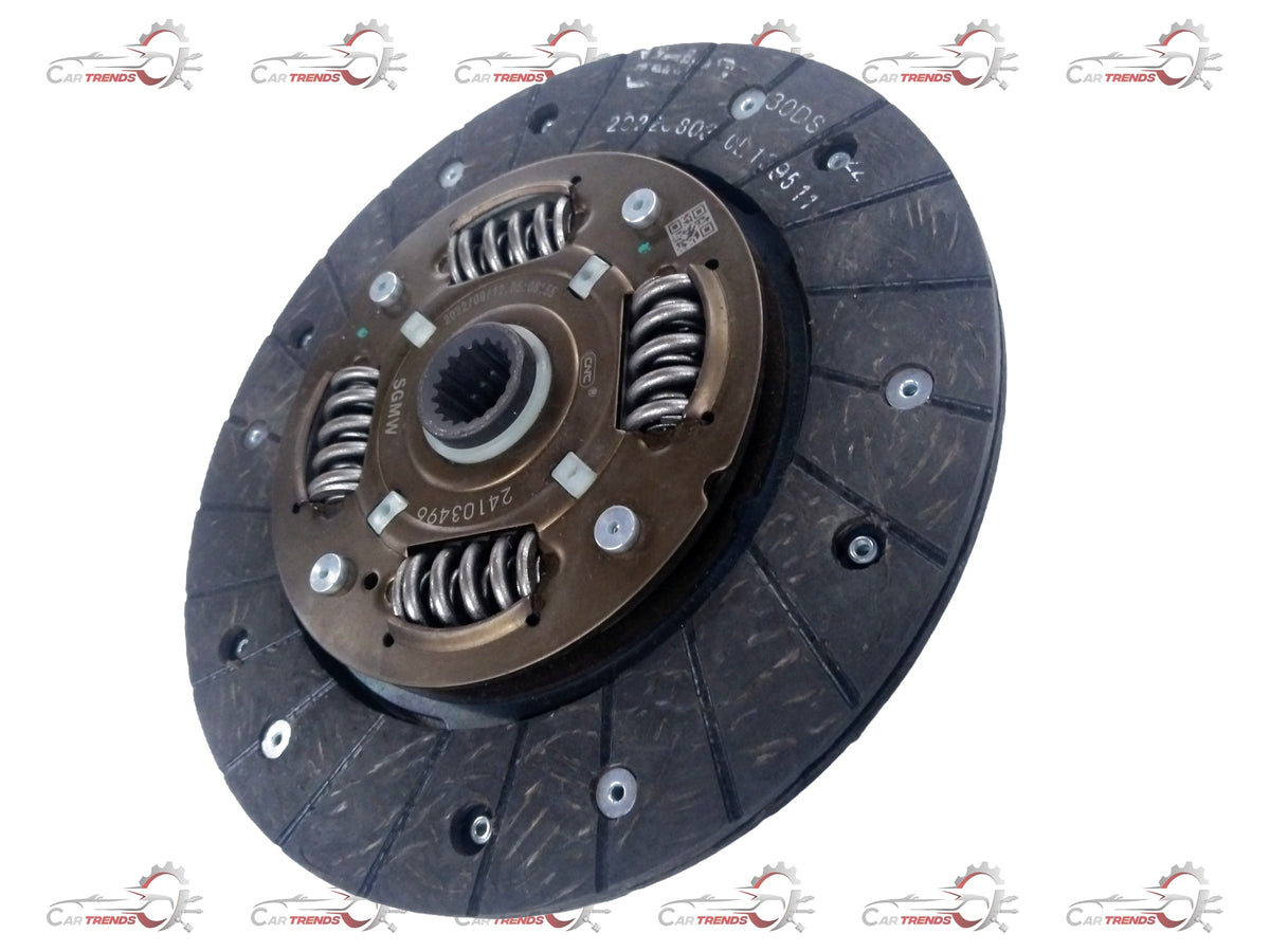 Chevrolet Sail clutch plate made by General Motors, showing the round, metal clutch component with friction surface.
