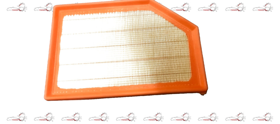 Mahindra AIR FILTER TYPE 2 for Mahindra XUV500 showing a clean replacement air filter with white pleated material.