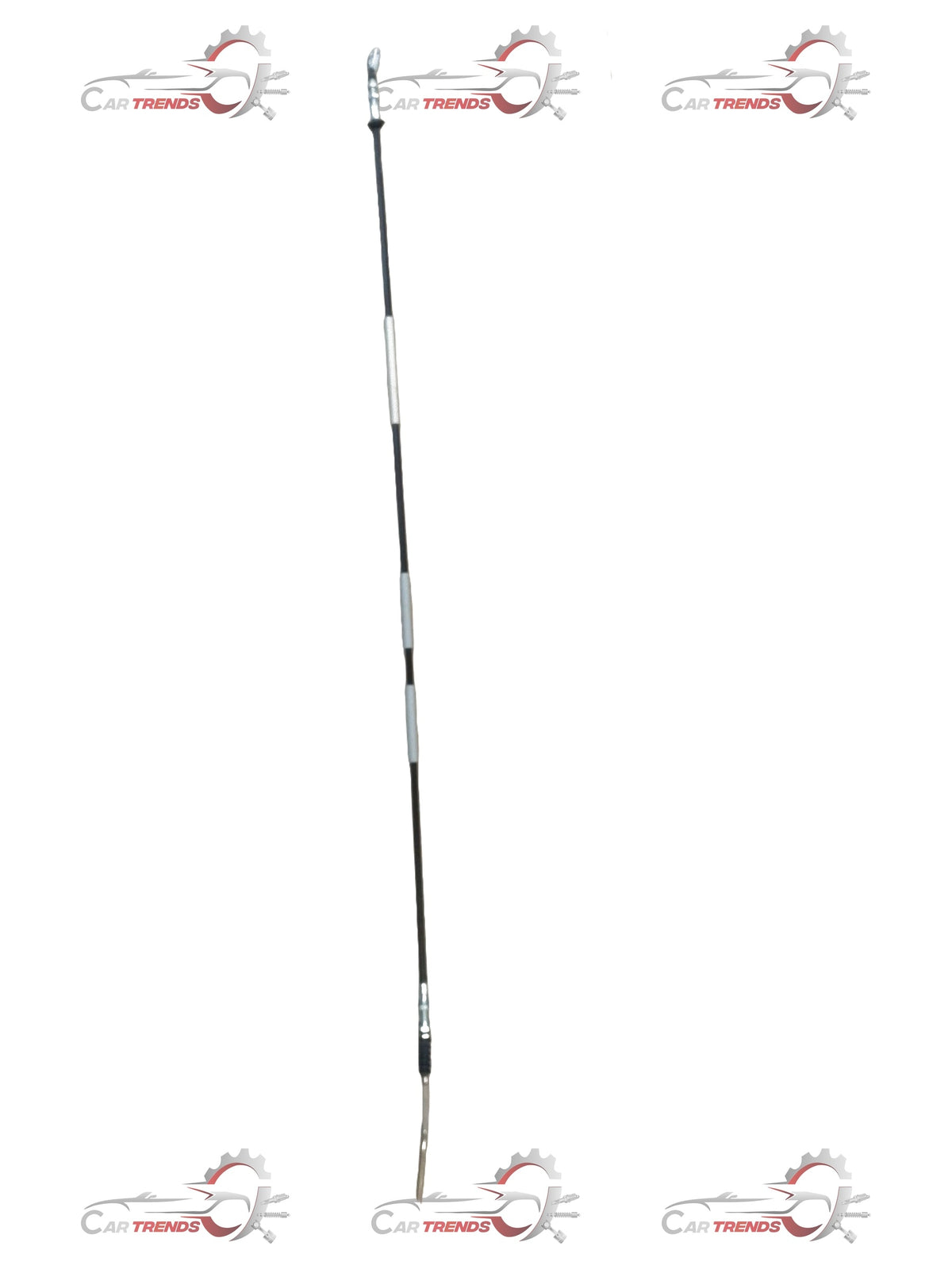 Maruti Suzuki Omni clutch cable showing the black cable with metal connectors for smooth clutch operation.