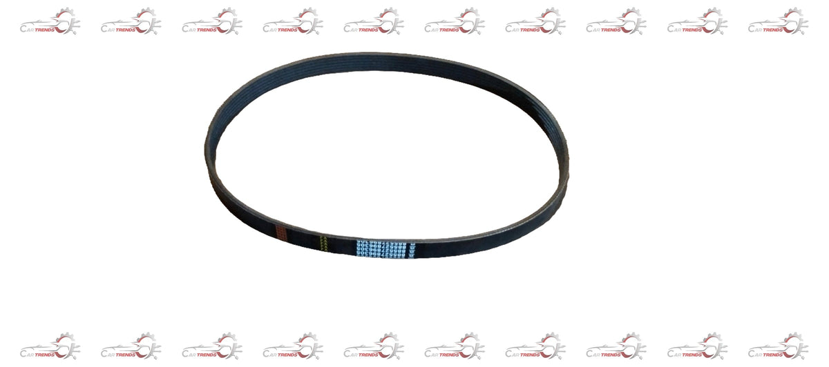 Six TATA EPDM belt spare parts for A/C systems, model 895(A), shown in the image.