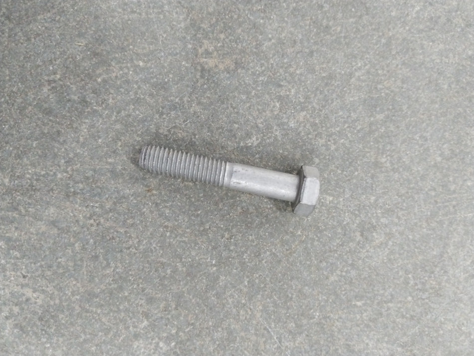 Chevrolet Corsa front suspension bolt screw suspension strut spare part by CarTrends, close-up view of the metal bolt and hardware.