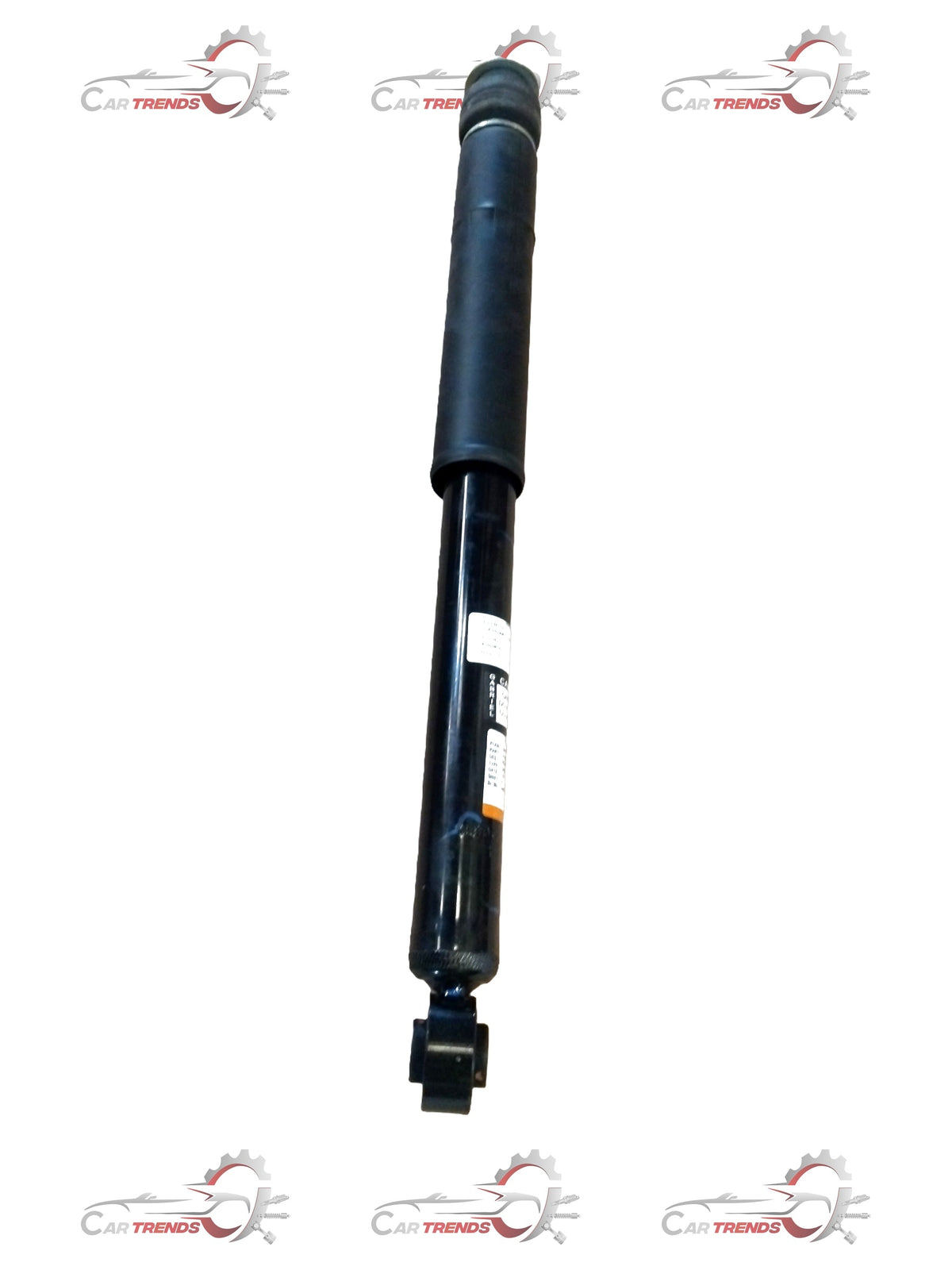 Maruti Suzuki S-Presso rear shocker for all fuel variants, shown on a vehicle with a focus on suspension component.