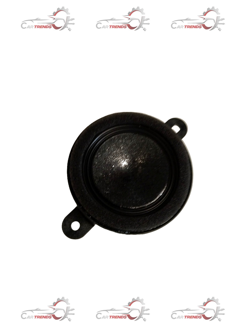 CarTrends Scorpio-N mid-range speaker assembly showing black speaker cone and mounting hardware for car audio system.