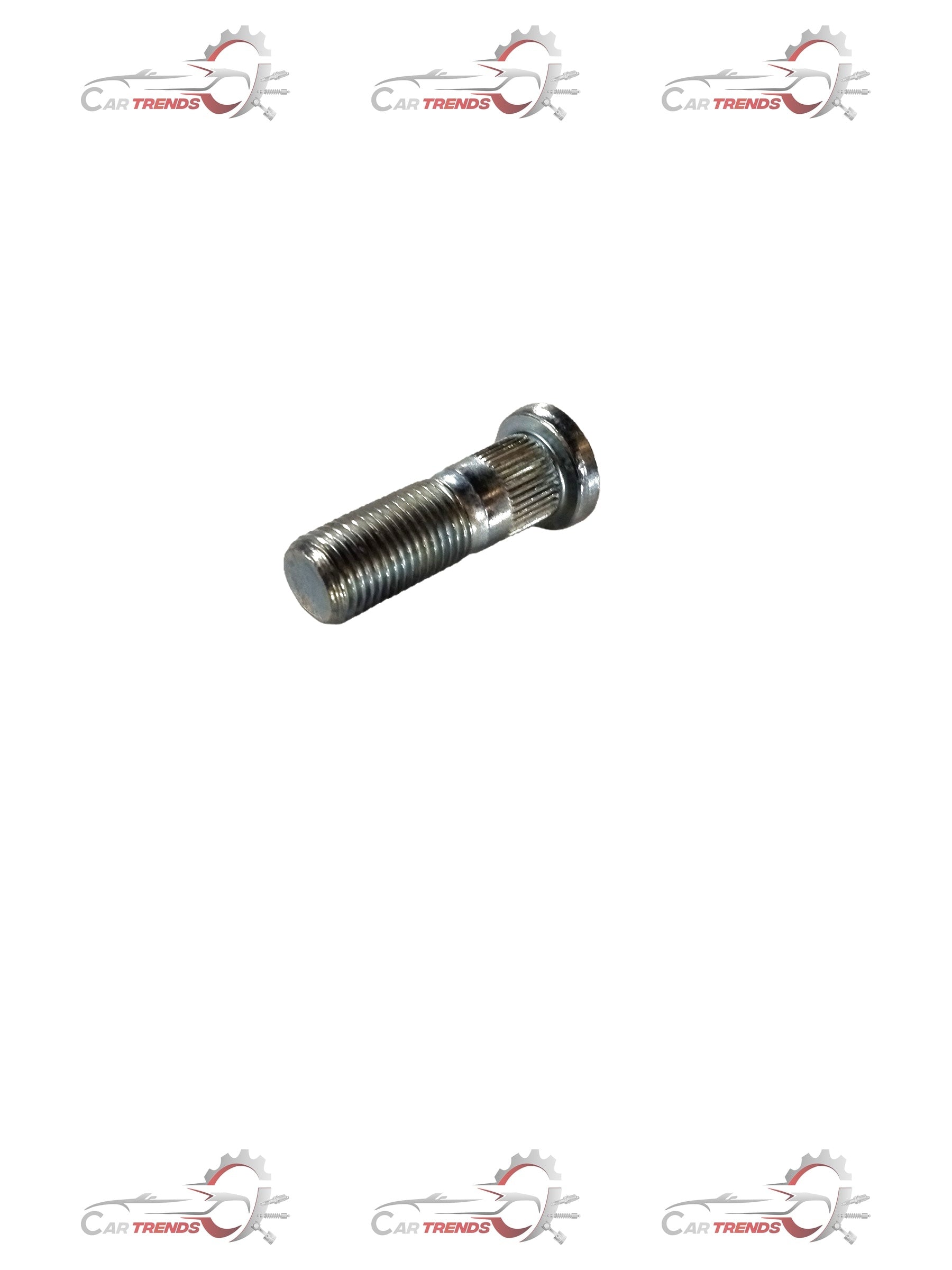 Maruti Suzuki rear hub bolt for Gypsy King, close-up of the metallic bolt part used in vehicle wheel assembly.