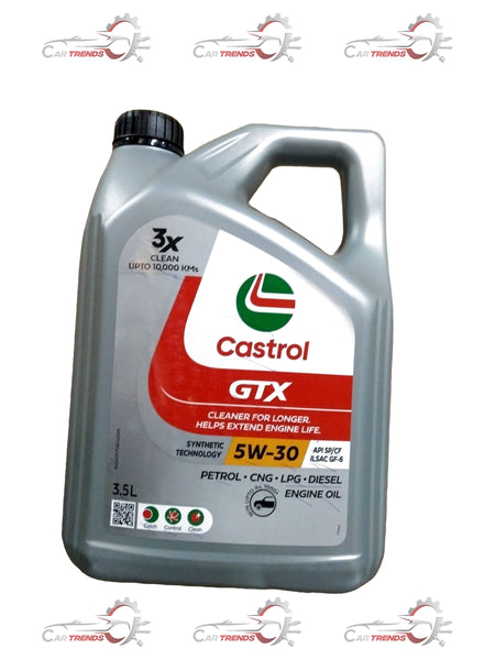 CASTROL Car Engine Oil | 5w30 3.5 Ltrs Pack GTX | All Cars | All Variant | #GTX 5W30 3.5LTR GTX 5W30 3.5LTR - Front view
