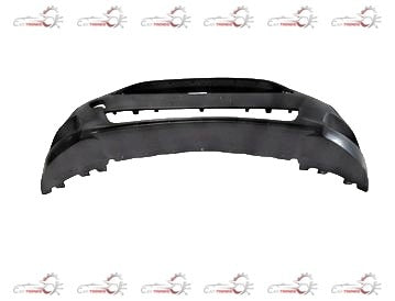 Front bumper assembly for Ford vehicle, showing the black plastic bumper with mounting points and grille area.