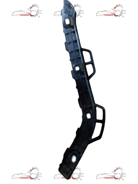 Hyundai Venue, Creta, Verna, i20 LH rear side mounting bumper bracket, black plastic part for vehicle repair.
