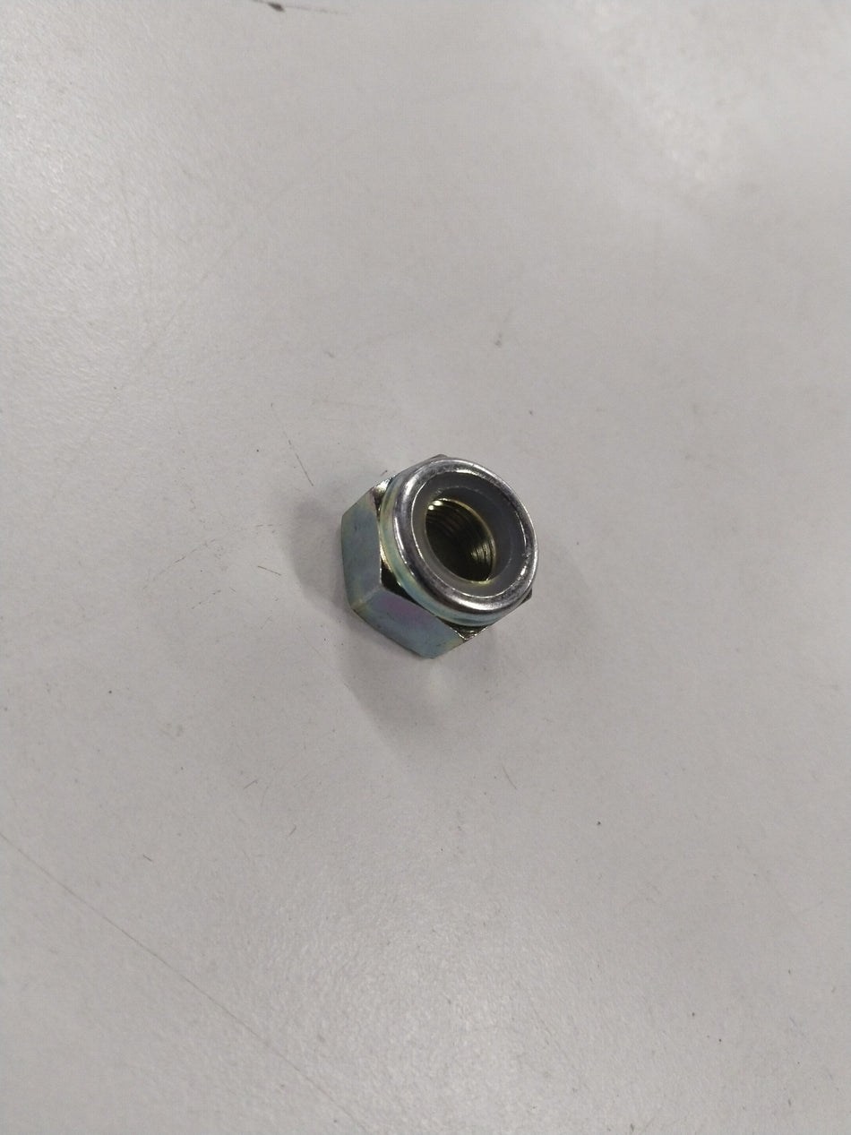 CarTrends Chevrolet Aveo spare nut part, close-up view showing metal threading and packaging details.