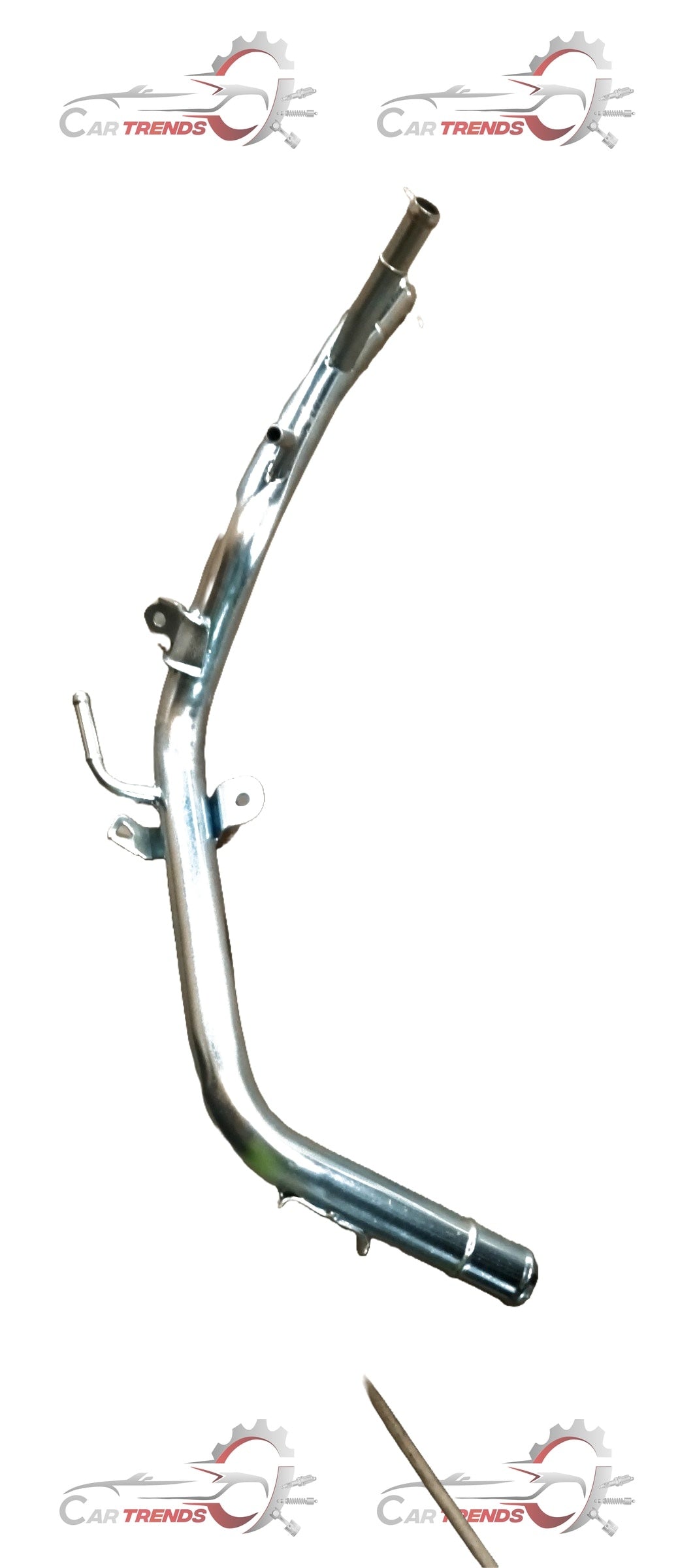 Maruti Suzuki radiator outlet pipe for Swift, Baleno, Brezza, and Ertiga models, replacement part with part number 17830M53M00.