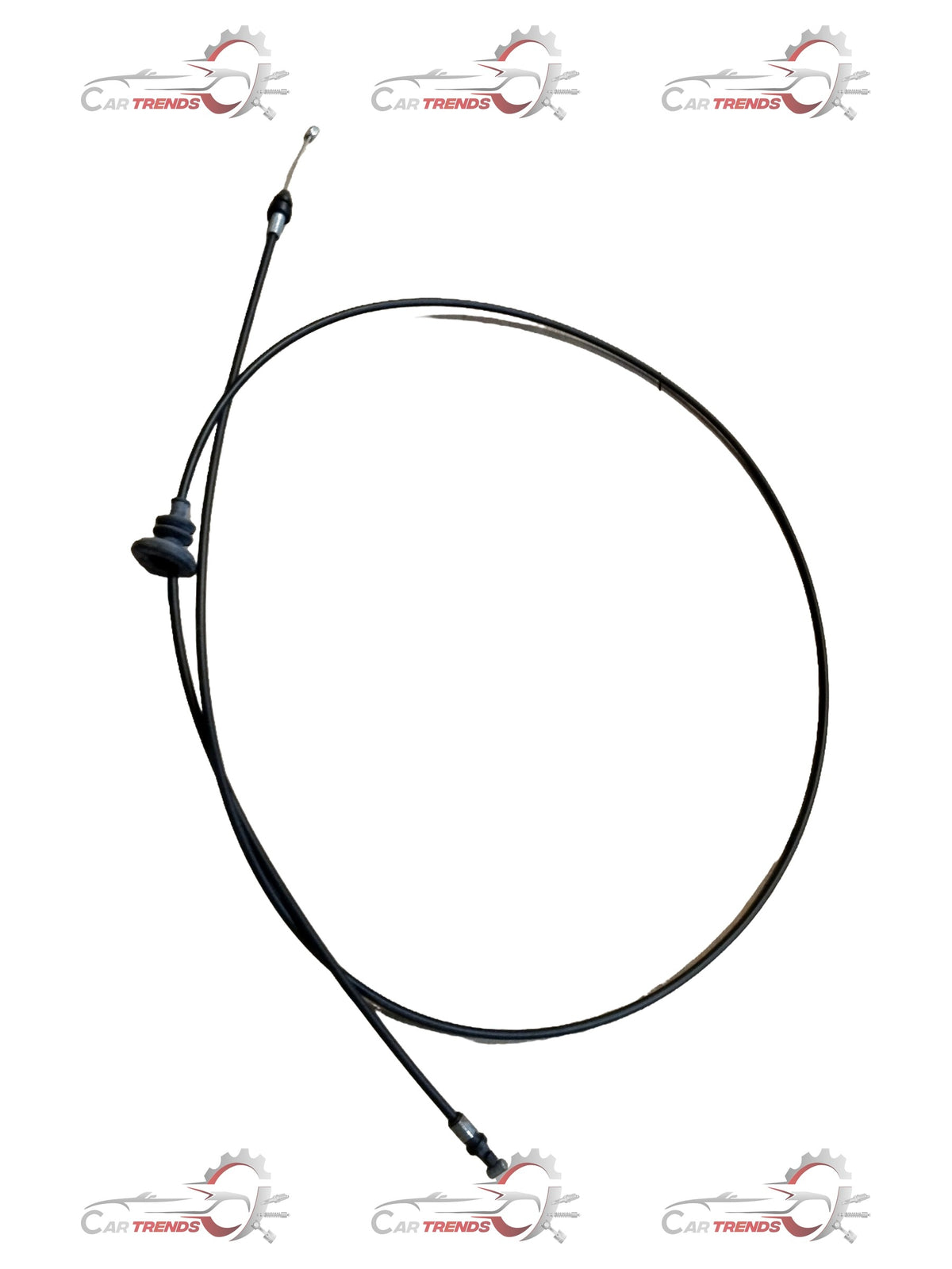 Nissan X-Trail cable assembly hood by CarTrends, showing a close-up of the black plastic component with wiring details.