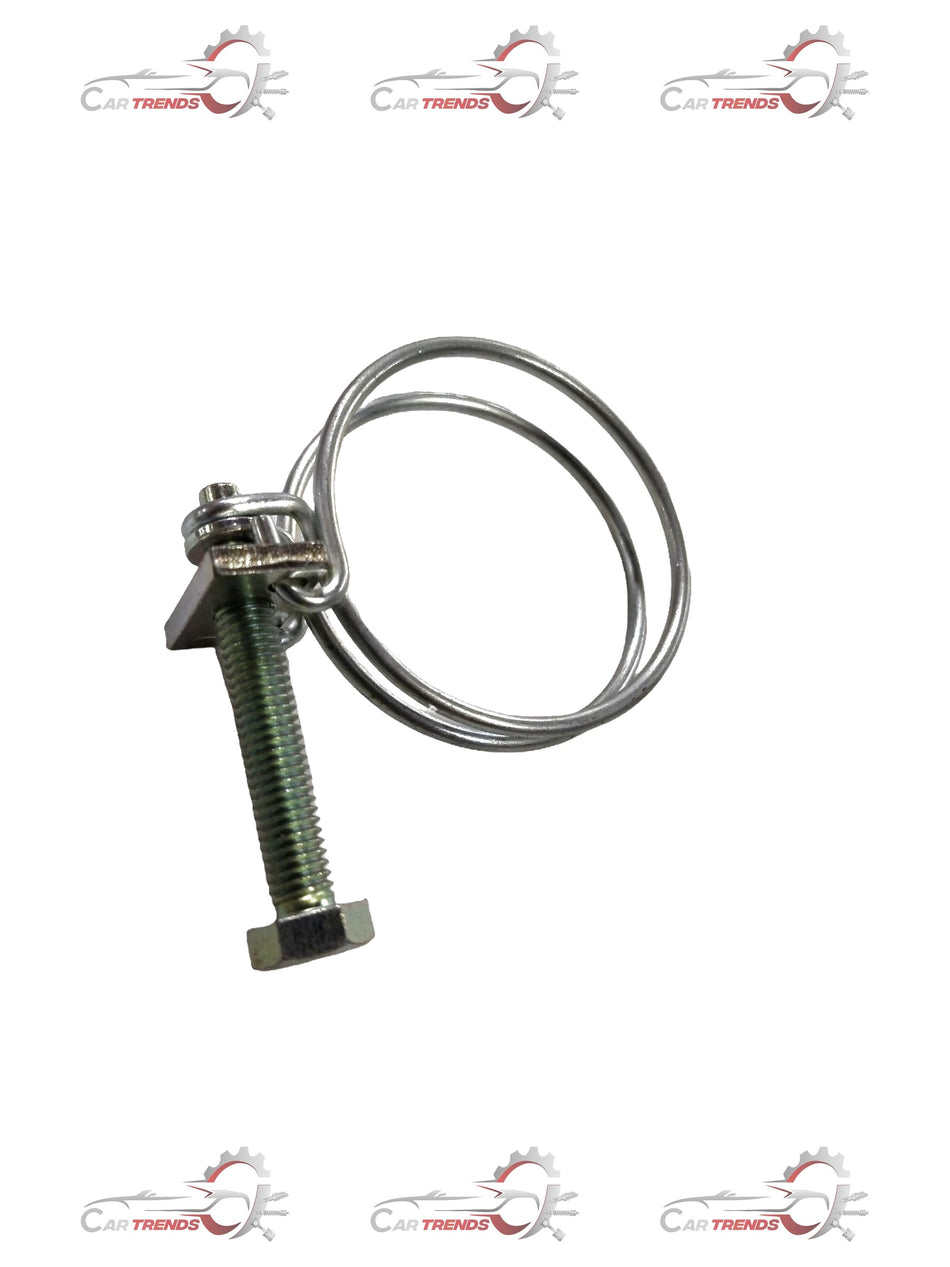 General Motors clip water hose radiator for Chevrolet Tavera, showing the metal clip and rubber hose connection.