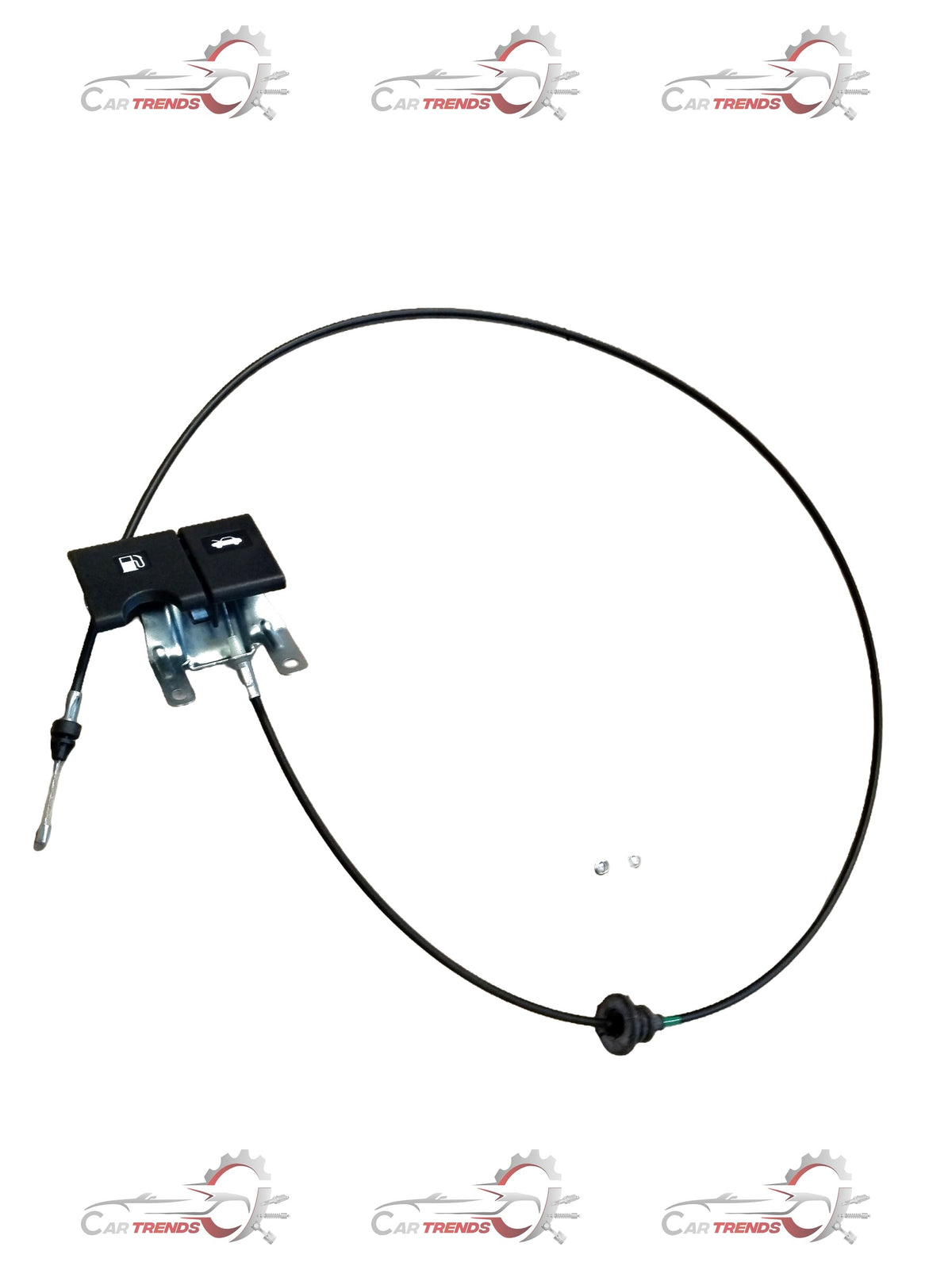 Nissan Micra cable assembly hood by CarTrends showing a close-up of the black plastic component with wiring details.