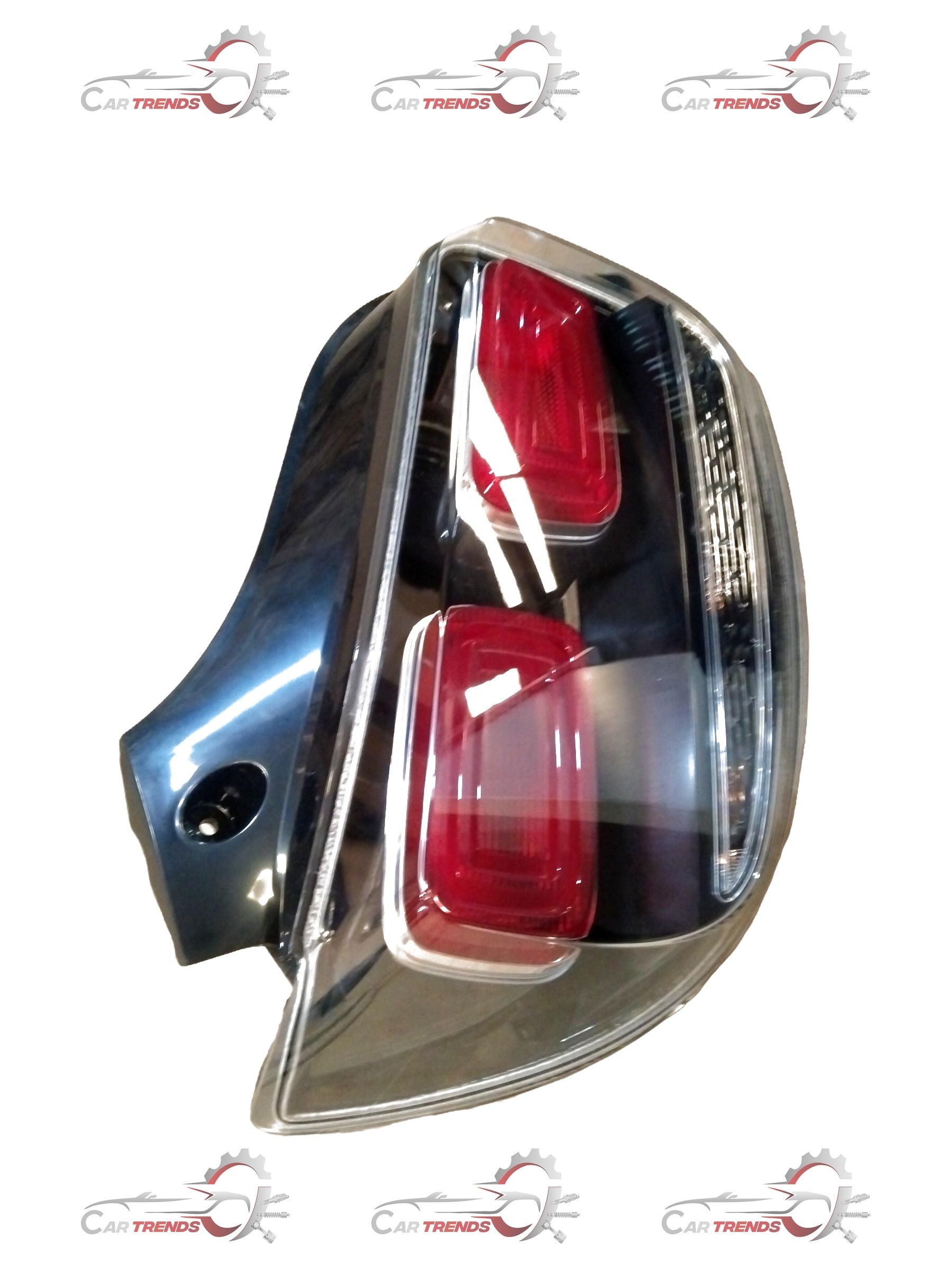 Mahindra tail lamp assembly for XUV700, Scorpio N, XUV300, Thar; left rear view with lens and mounting brackets.