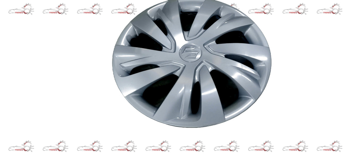 Maruti Suzuki full wheel assembly cap for Ertiga and Ciaz, showing the plastic cover and hub details.