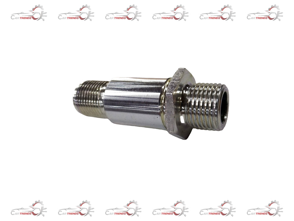 General Motors fitting oil filter for Chevrolet Optra, showing the cylindrical filter with metal threading and rubber seal.