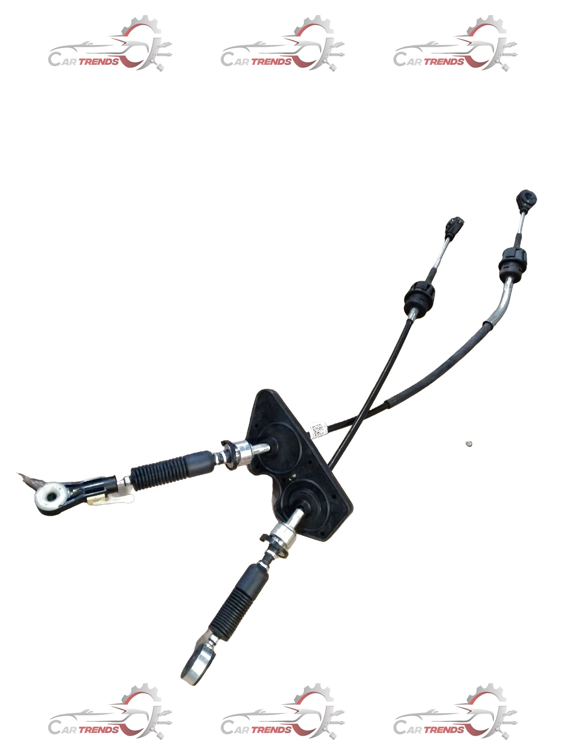 Mahindra gear shift cable for Scorpio, Bolero, Thar, and XUV500 vehicles, showing the cable and connectors.