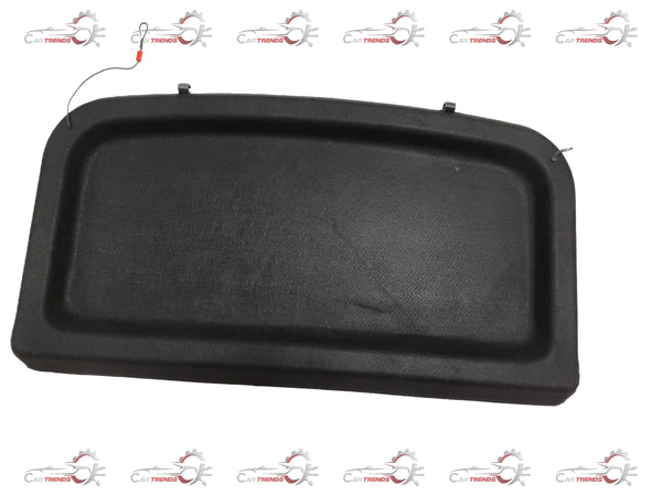 Gfx black parcel tray for Nexon 2017 model, showing the tray installed in the vehicle's cargo area for organized storage.