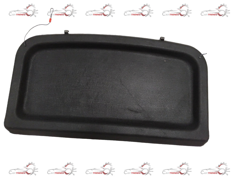 Gfx black parcel tray for Nexon 2017 model, showing the tray installed in the vehicle's cargo area for organized storage.