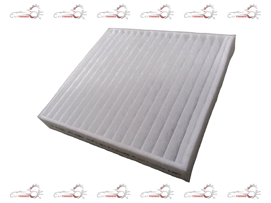 CarTrends Celerio Type 2 AC filter showing the rectangular filter element with pleated material for vehicle air conditioning.