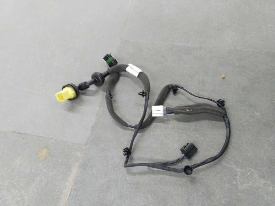 Rear left door wiring harness assembly for Chevrolet Beat, showing the wiring connector and cable layout.