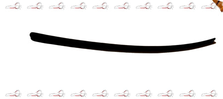 Hyundai moulding right side with strip, part number 831341G000, showing the exterior side of the vehicle with molding and strip details.