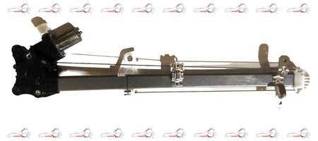 Maruti Suzuki front right window regulator assembly showing mechanical components and wiring for vehicle window control.