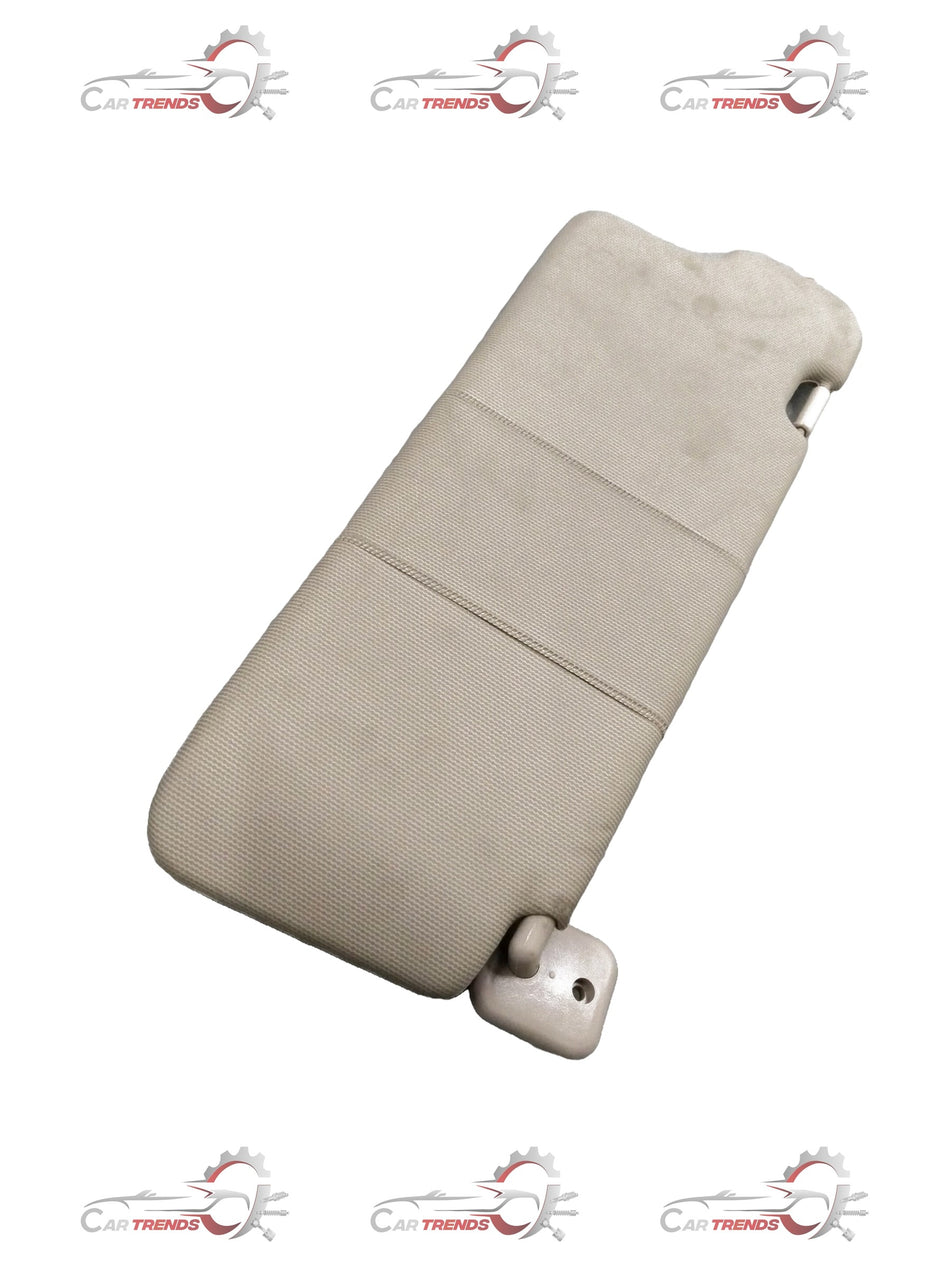 Beige sun visor for Chevrolet Optra, right-hand side, made by General Motors, showing the interior sunshade component.