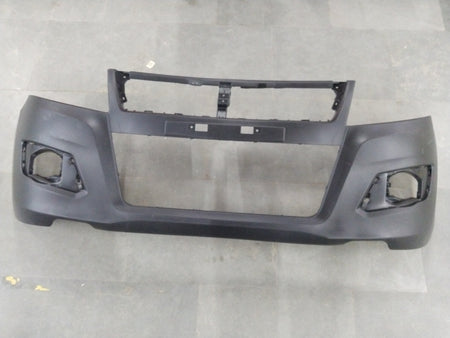 Maruti Suzuki front bumper for WagonR 2nd Gen, A-Star, Zen Estilo, petrol and CNG models, in black color.