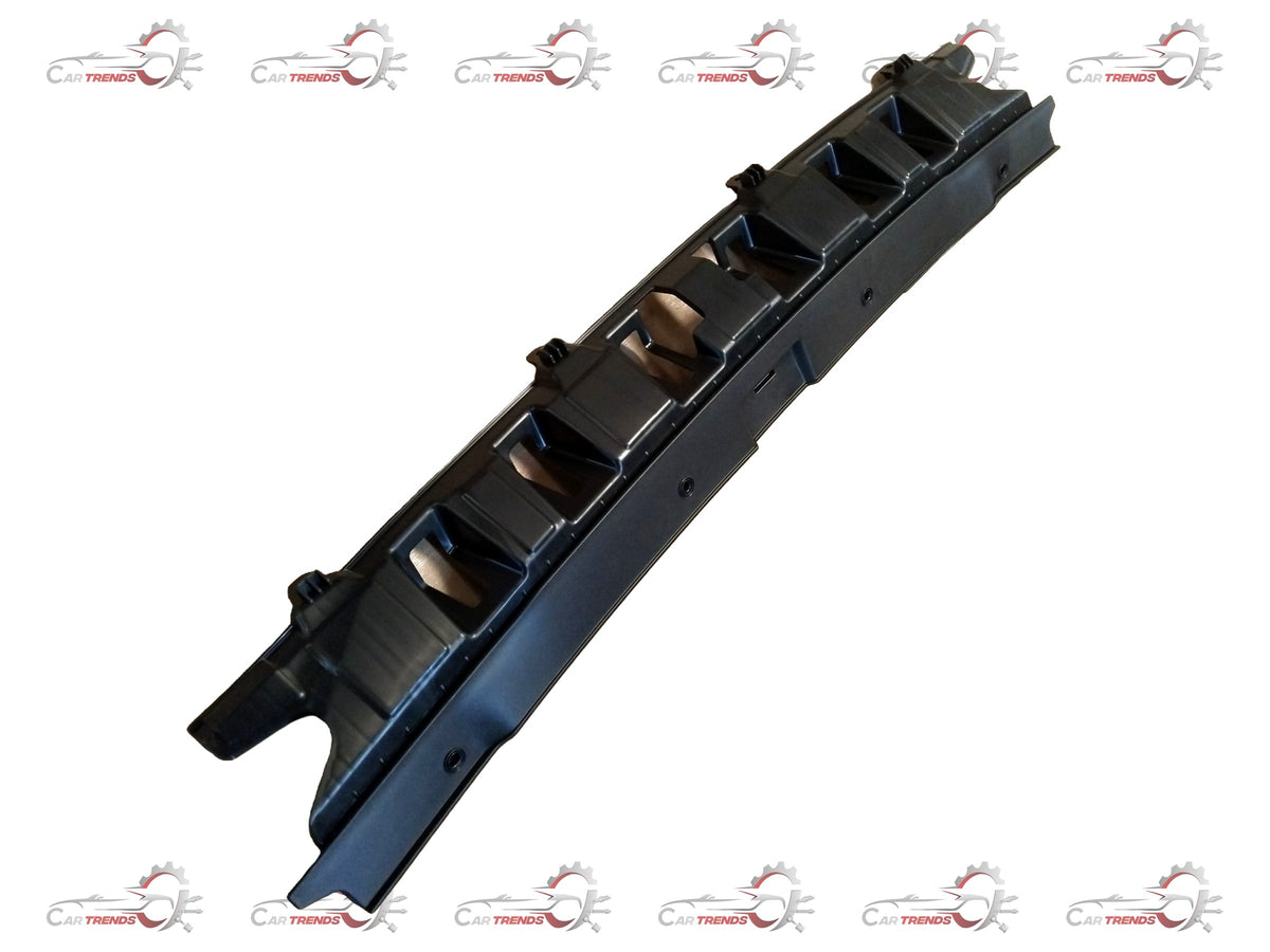 CarTrends Aura radiator grille cover, spare part for vehicle front, with chrome finish and detailed design, in a close-up view.