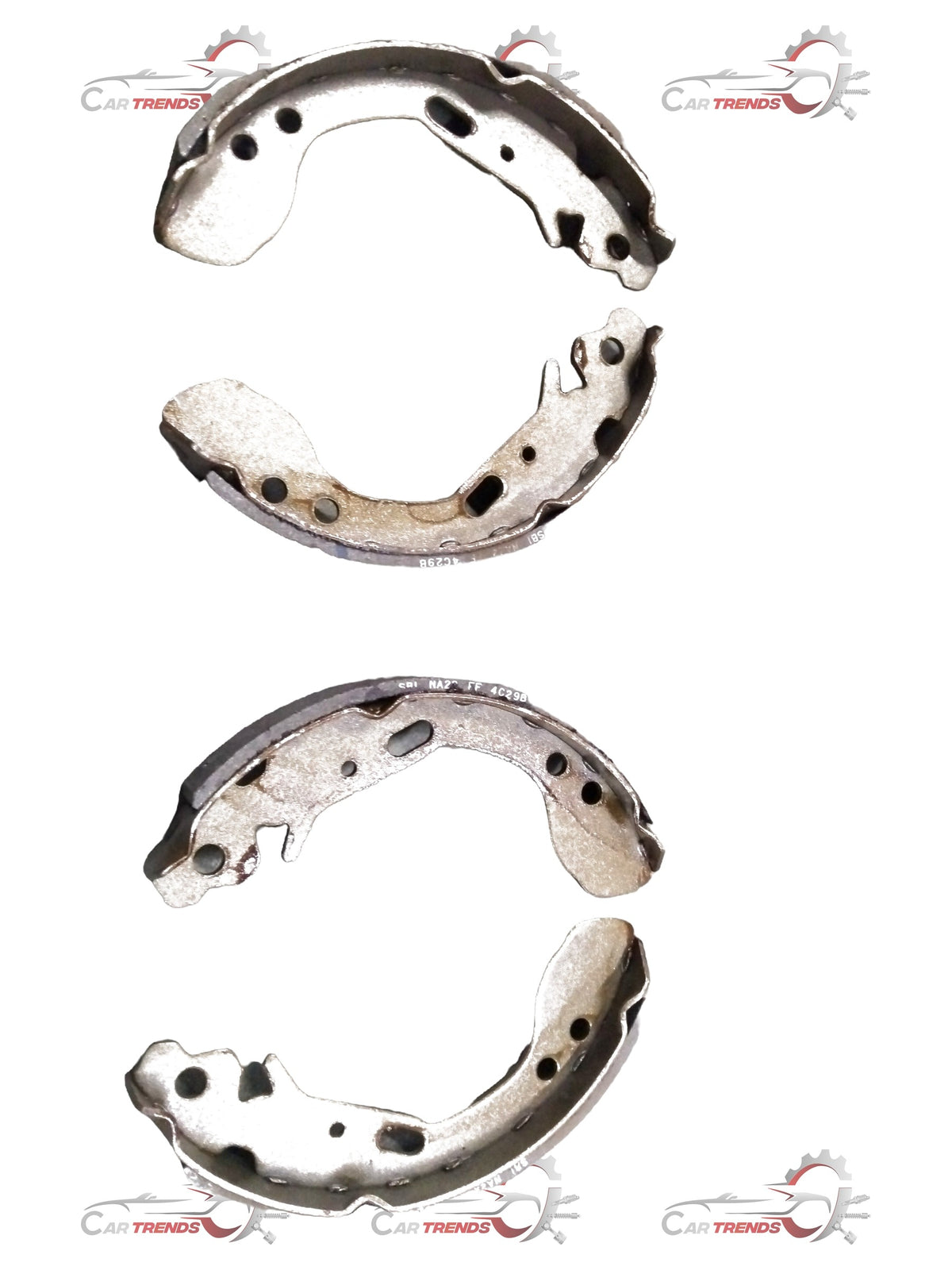 CarTrends BRAKE PAD | AMAZE T1 2013/BRIO | REAR | #SA325 SA325 - Front view