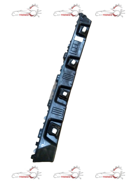 Hyundai rear left brake side bracket assembly for Venue, Creta, Verna, I20 models, showing metal bracket with mounting points.