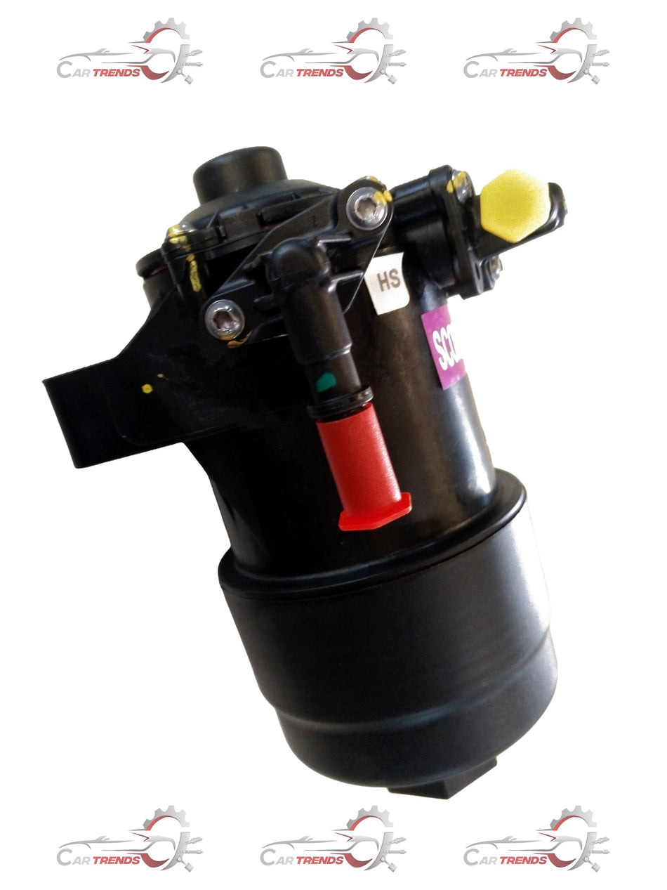 Mahindra fuel filter assembly for Scorpio, Bolero, Thar, and XUV500 models, showing the detailed filter component.
