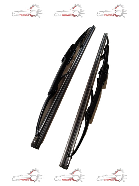 CARTRENDS 18-inch wiper blade designed for all cars, showing the sleek rubber blade and durable frame for clear visibility.