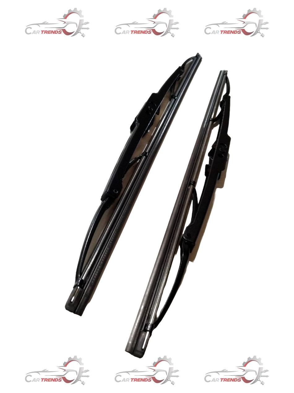 CARTRENDS 18-inch wiper blade designed for all cars, showing the sleek rubber blade and durable frame for clear visibility.