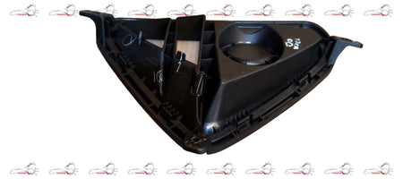 Hyundai Grand Nios right side fog lamp cover, black plastic with mounting details, for model 86562K6400.