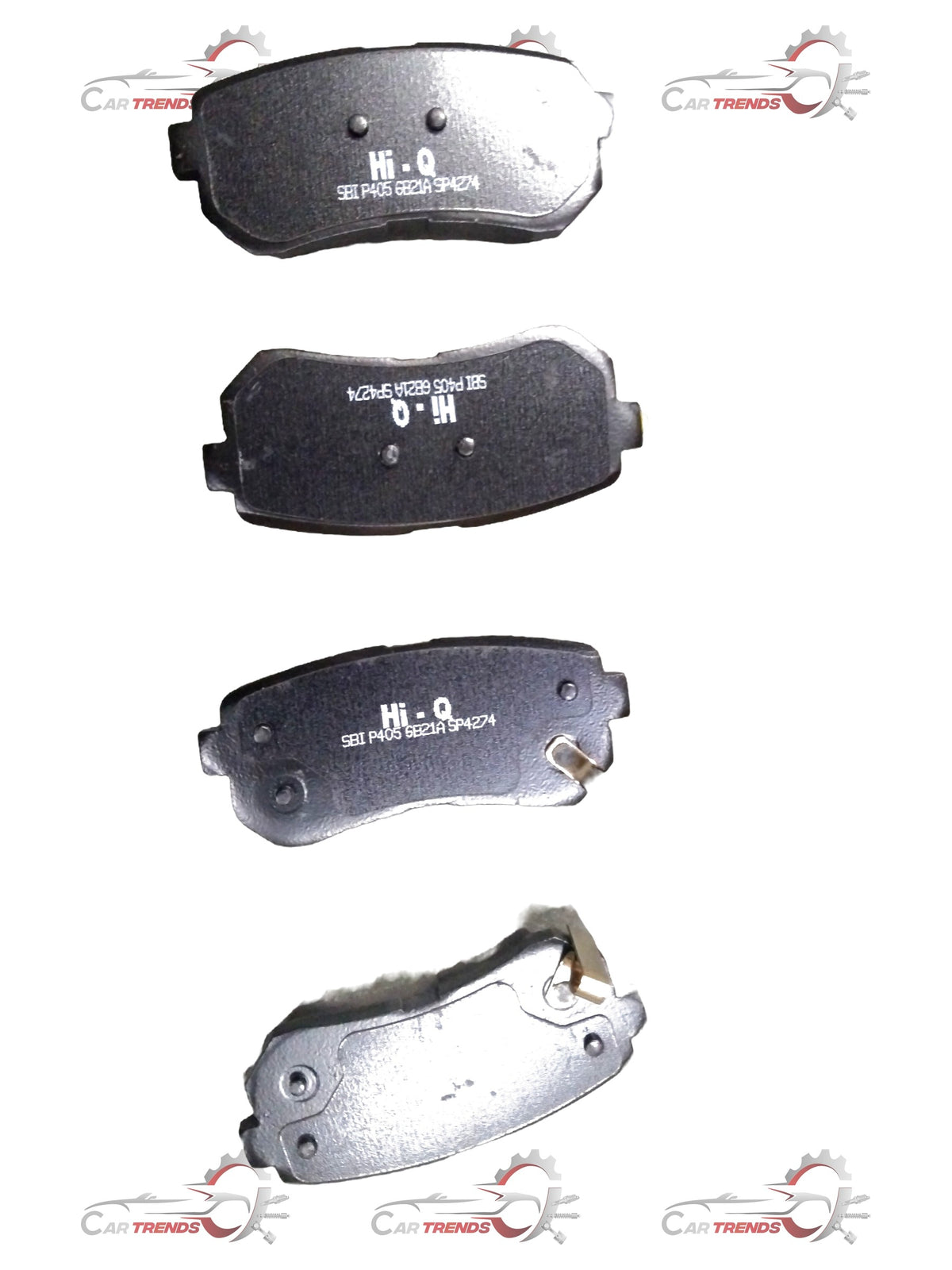 HI-Q BRAKE PAD | VERNA/I 20 | REAR | #SP4274 SP4274 - Front view