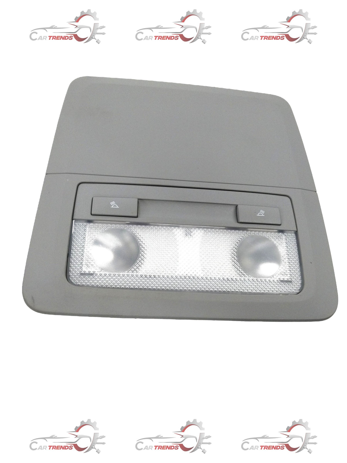 Chevrolet Cruze bezel dome lamp by General Motors, showing the clear plastic cover and mounting hardware for interior lighting replacement.