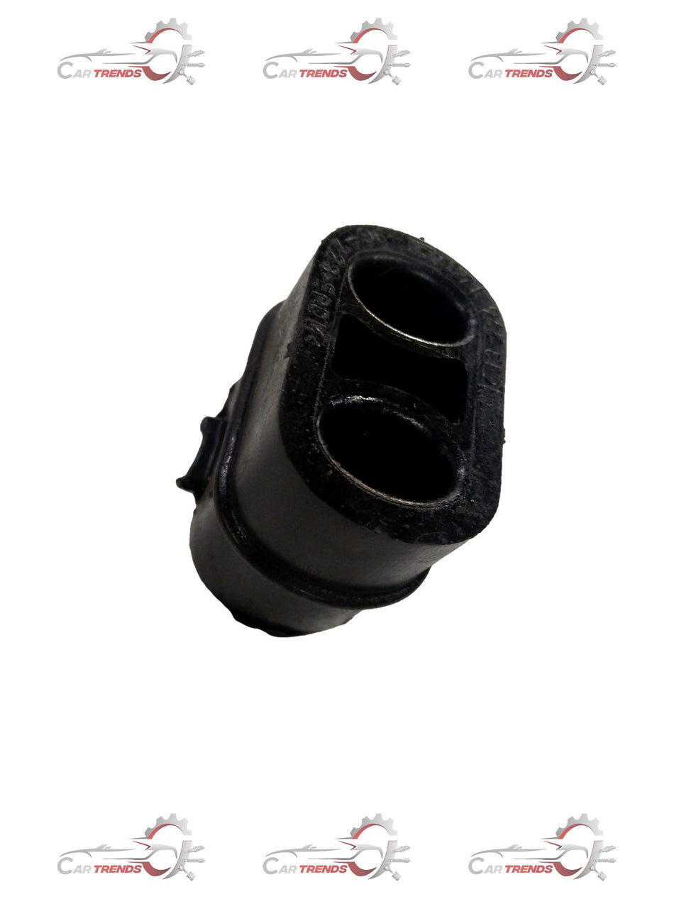 Rear exhaust muffler hanger for Chevrolet Cruze by General Motors, showing the metal part with mounting points.