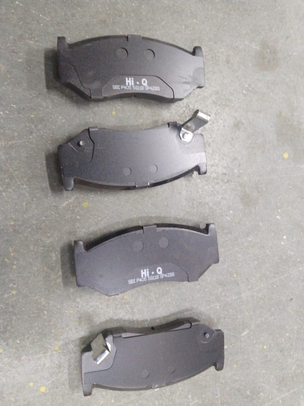 Front HI-Q brake pad for Baleno, New Dzire, New Swift, Glanza. High-quality automotive brake pad with product code SP4288.