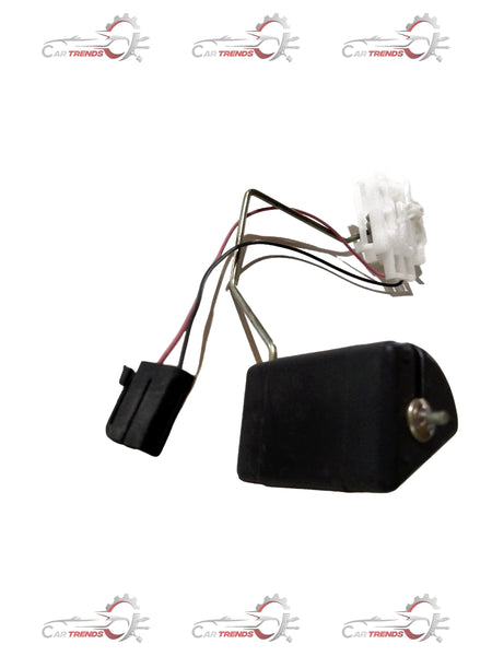 CarTrends fuel gauge for Swift petrol vehicle, showing dashboard display with fuel level indicator and warning lights.