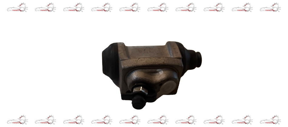 Hyundai LH wheel cylinder assembly spare part by CarTrends, showing the metal brake component for vehicle repair.