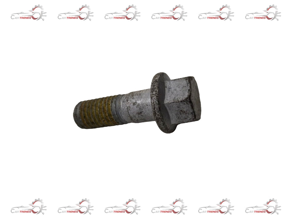 Rear Chevrolet Cruze bolt brake caliper by General Motors, showing the metallic brake component with mounting brackets.
