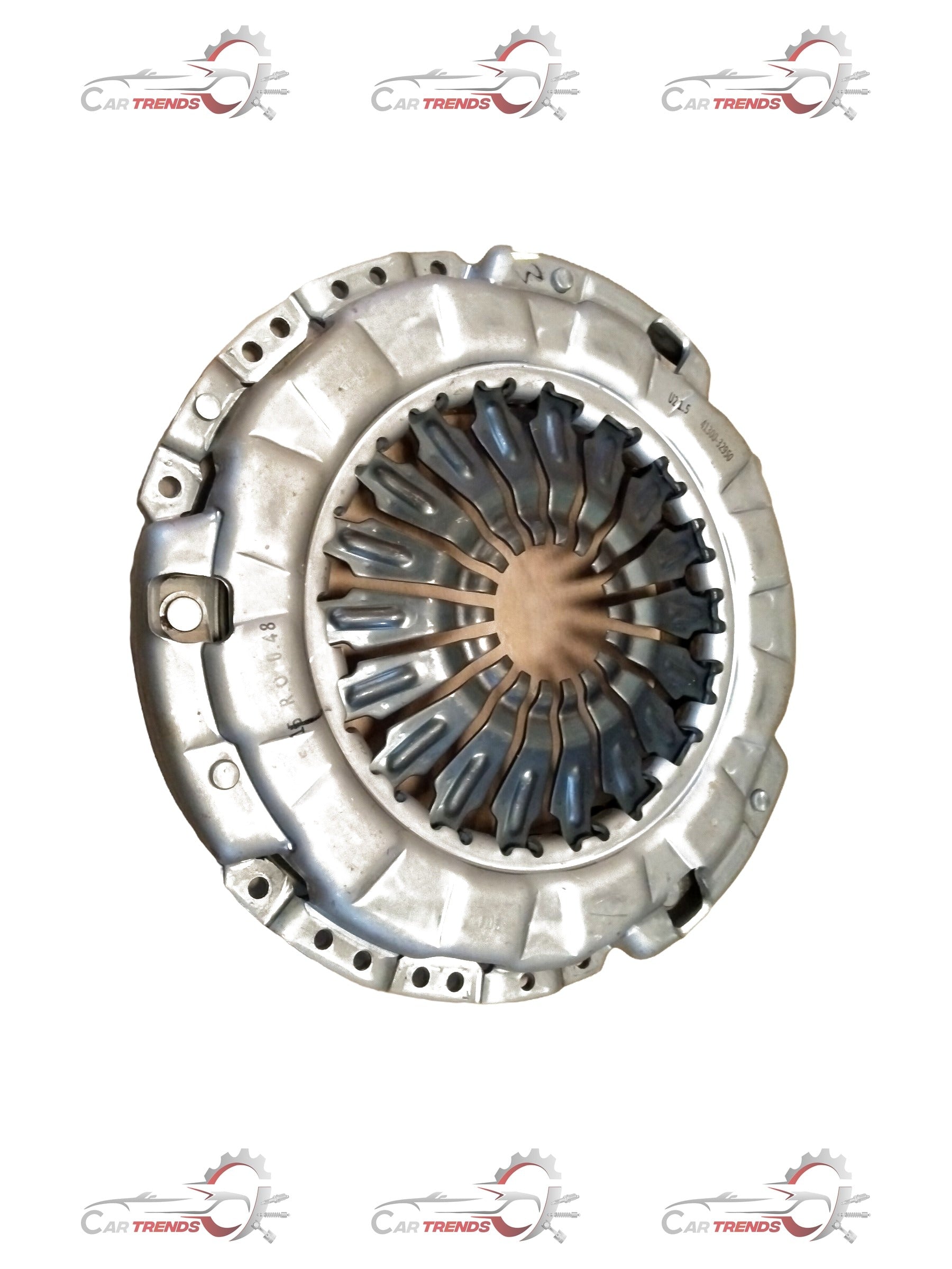 Hyundai Carens/Seltos diesel pressure plate, automotive part, showing metal components and mounting surface.