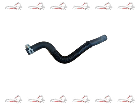 Maruti Suzuki hose heater outlet part 17872M81R10 showing a black rubber hose with metal fittings.