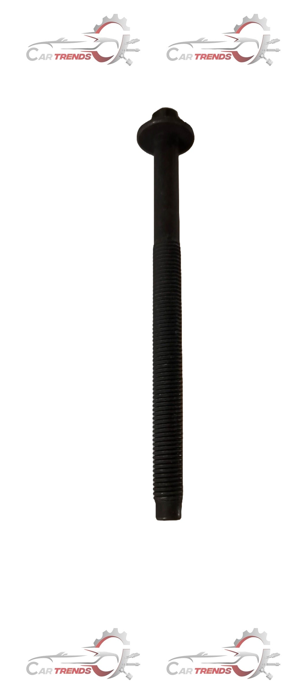 Ford cylinder head bolt, part number 3M5Q6065AB, showing the metal bolt with threading and hex head for engine assembly.